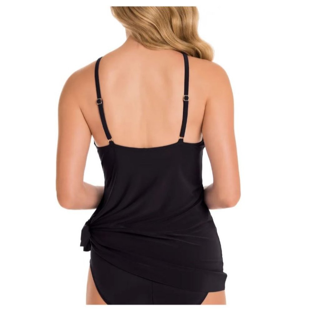 NWOT MAGICSUIT Solid Parker Skirted One-Piece Swimsuit 6006012 - Picture 4 of 5